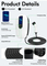 Chargeur EV AC Wallbox Type2 22kw avec certification CE