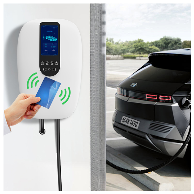 Greenscience nouveau Type de chargeur Ev domestique 7KW 11KW 22kw, Station de chargement rapide pour véhicule électrique et voiture, boîte murale