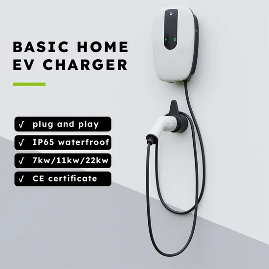 Station de chargeur de voiture AC moins chère, boîte murale intelligente de Type 2, 7kw, 32a EV, pour un usage domestique