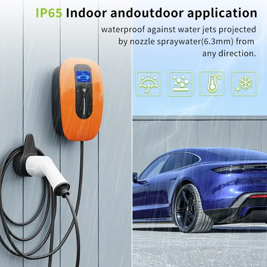 Chargeur EV 11kw, prise Type 2, IEC62196-2 avec câble de 5m, 16a, 3 phases, boîte murale Evse, 380V, pour véhicule électrique, Station de recharge de voiture