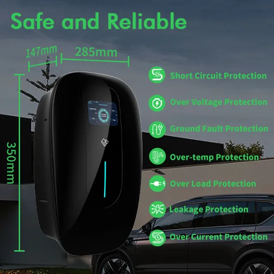 Station de chargeur de voiture de contrôle AC APP, chargeur EV 22kw