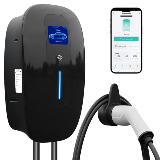 Station de recharge intelligente EV de type 2/Gbt de 11 kW avec carte WiFi/APP/RFID