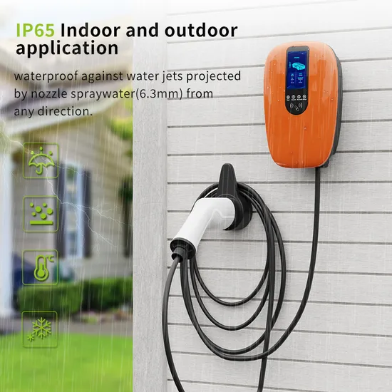 Chargeur EV de niveau 2 32A Wallbox 7kw pour le chargement de voiture à domicile