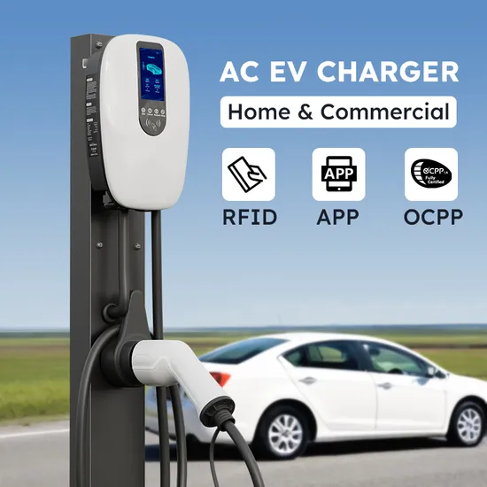 Station de recharge pour chargeur EV 32A de type 2 avec application