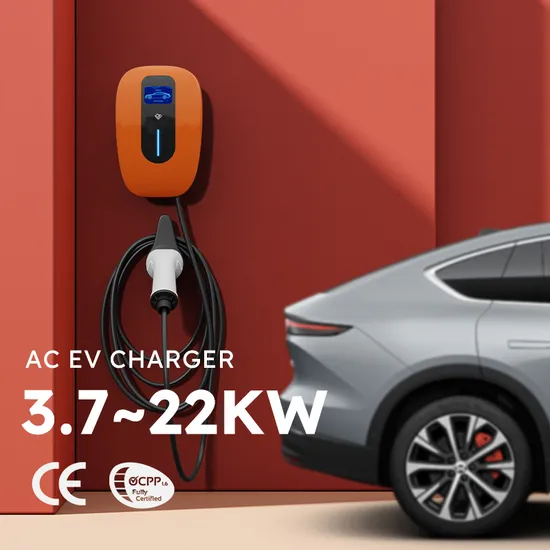 Boîte murale de chargement CA pour véhicule électrique de 7 kW pour voiture EV