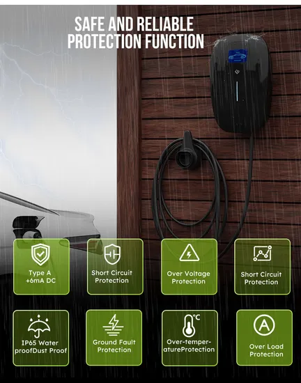 Station de chargeur à C.A. EV de type 1 de type 1 de 7kw 11kw 22kw Gbt