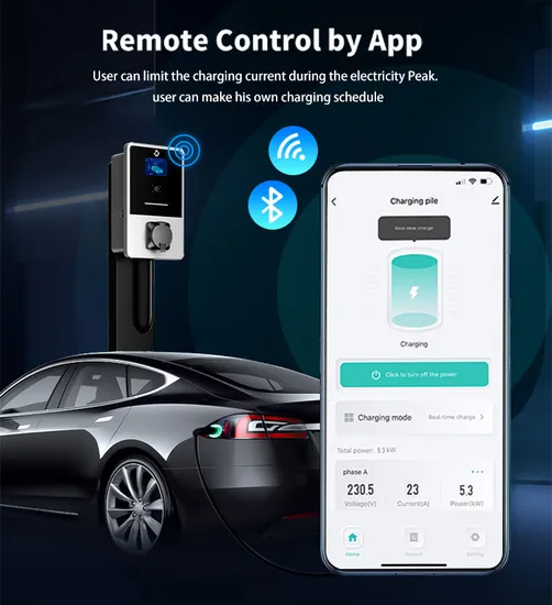 Station CA de chargeur EV 16A 11kw, Type 2 avec CE